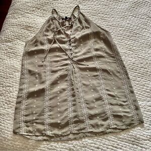 DH3 Grey Sleeveless Blouse